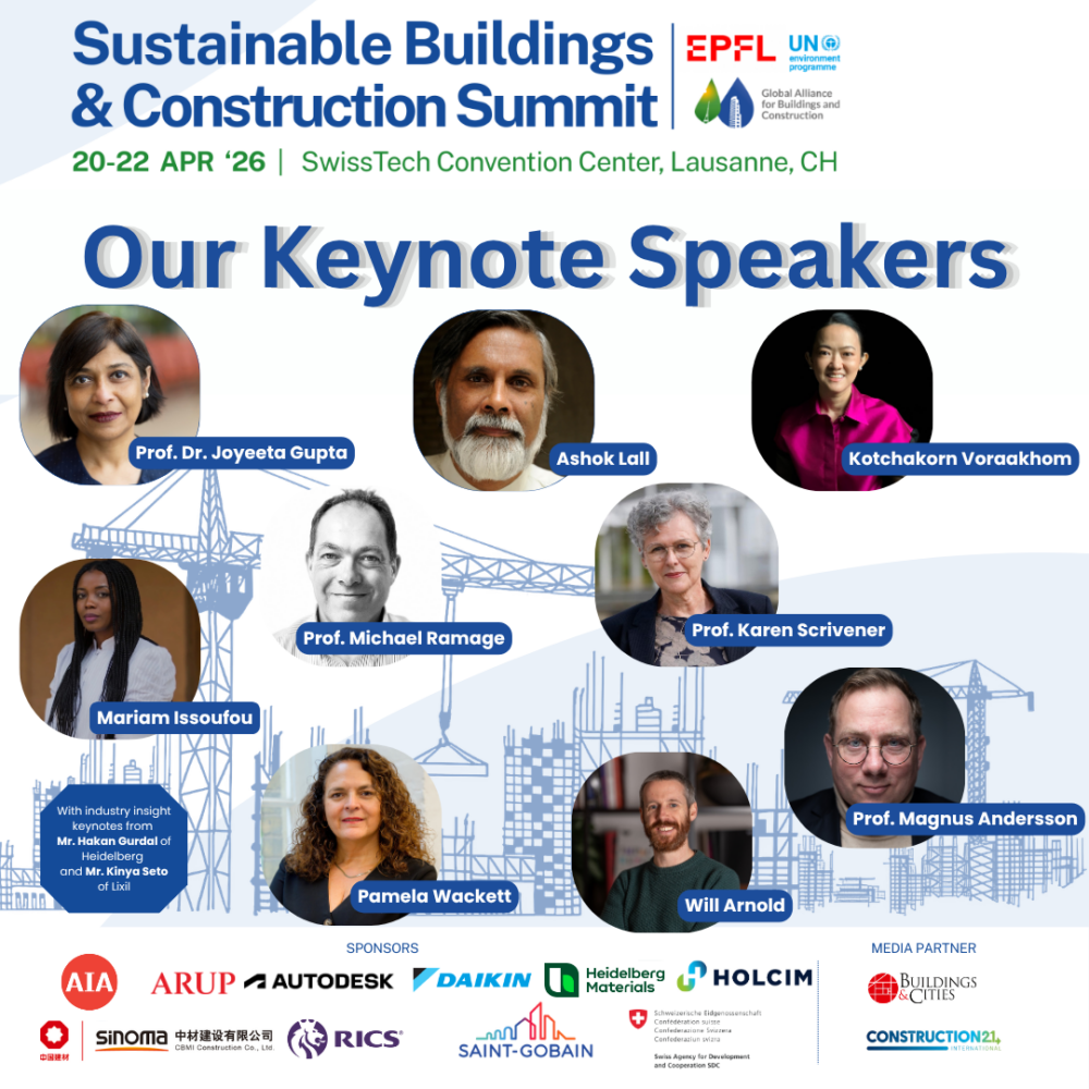 Sustainable Buildings and Construction Summit 2026 – Sustainable ...