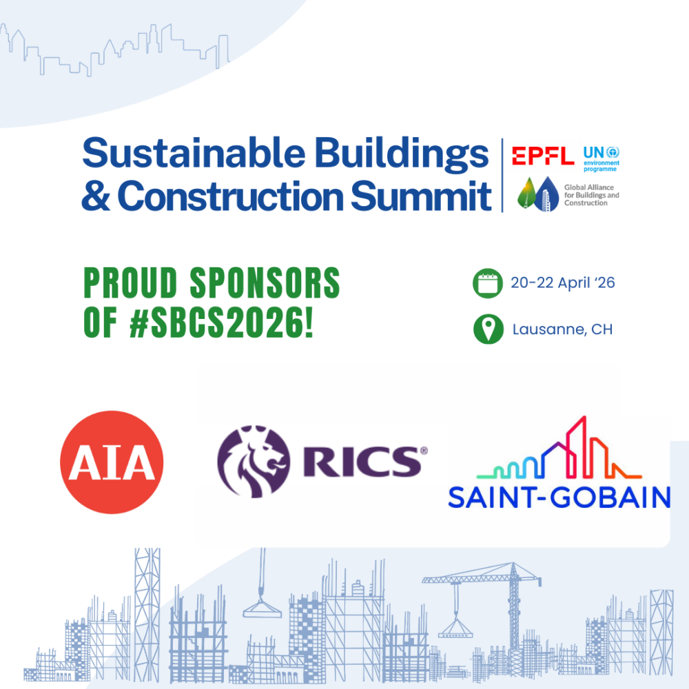 Sustainable Buildings and Construction Summit 2026