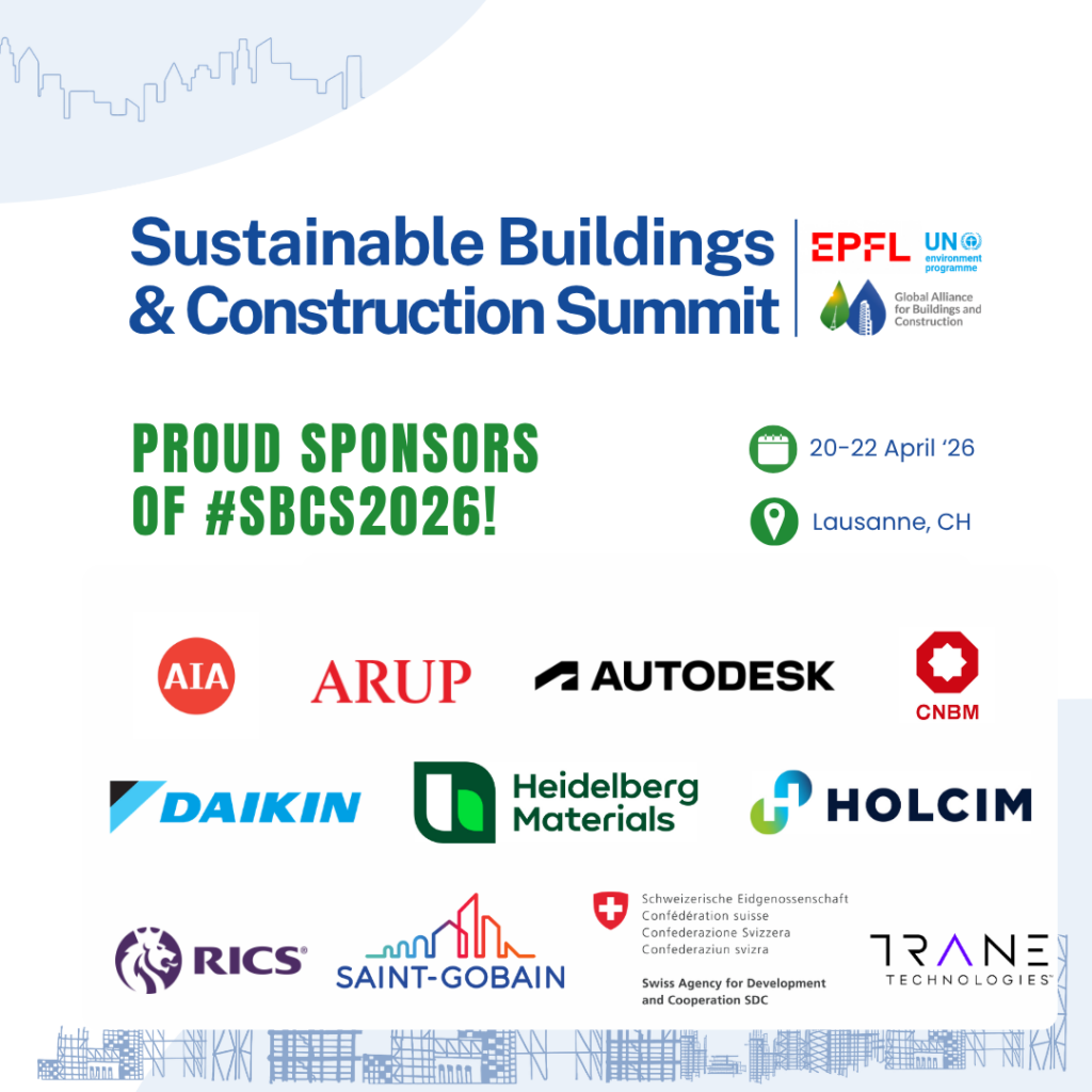 Sustainable Buildings and Construction Summit 2026 – Sustainable ...